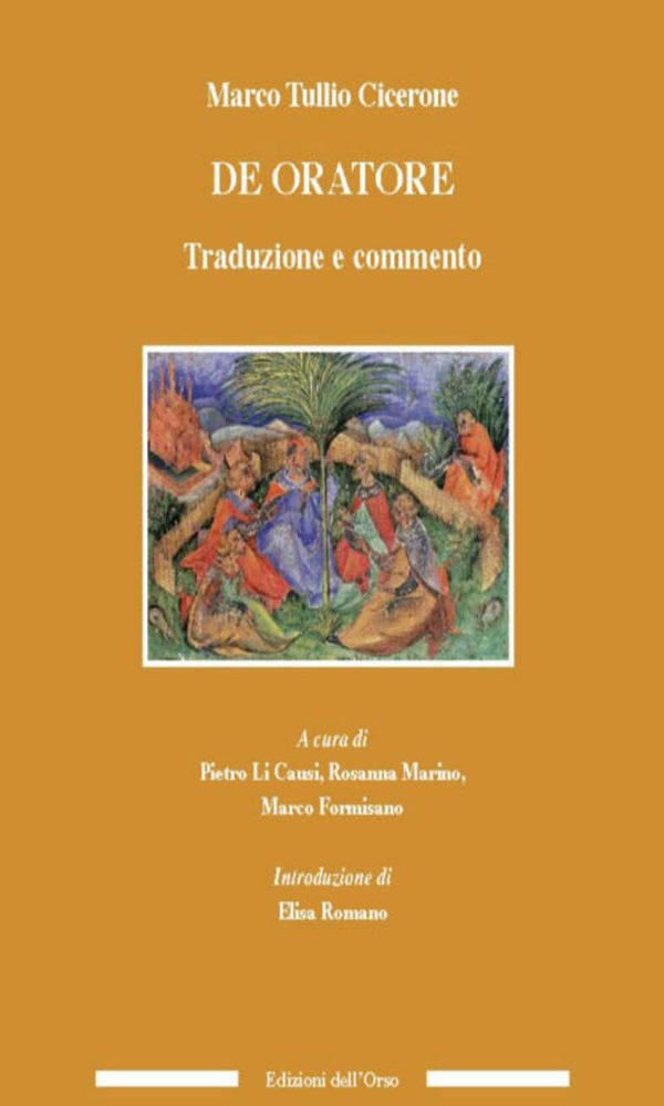 de oratore. traduzione e commento