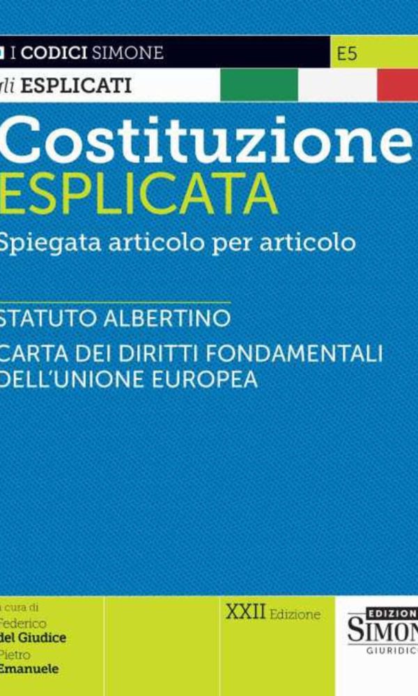 costituzione esplicata. spiegata articolo per articolo