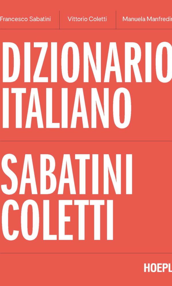 dizionario italiano sabatini coletti