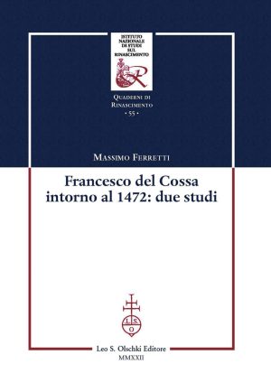 francesco del cossa intorno al 1472: due studi