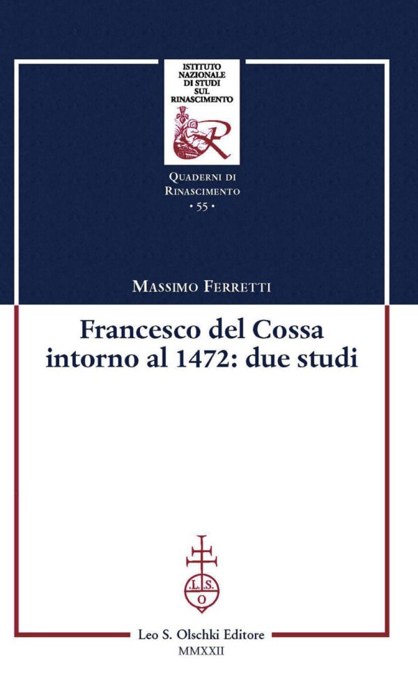 francesco del cossa intorno al 1472: due studi