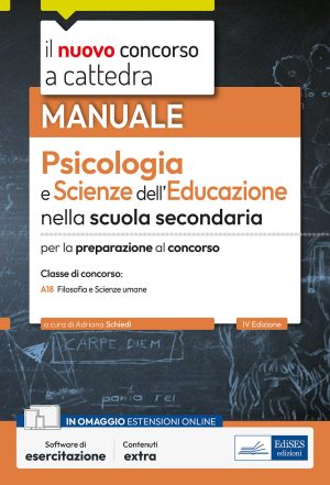 nuovo concorso a cattedra. psicologia e scienze dell'educazione nella scuola secondaria. manuale per la preparazione al concorso. cl