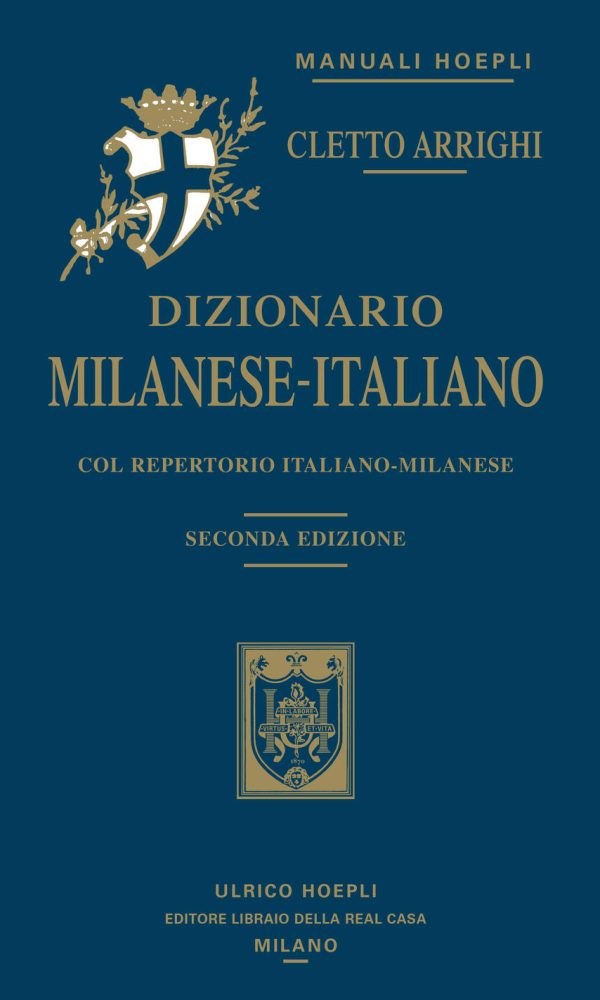 dizionario milanese-italiano. col repertorio italiano-milanese