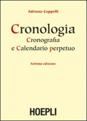 CRONOLOGIA E CALENDARIO PERPETUO