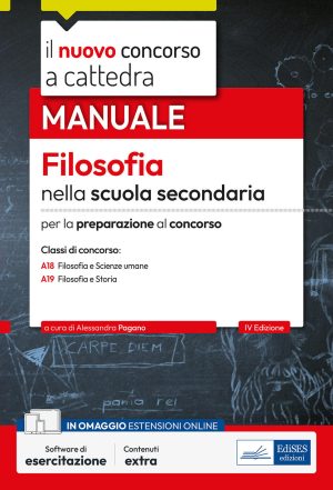 nuovo concorso a cattedra. filosofia nella scuola secondaria. manuale per la preparazione al concorso. classi a18 filosofa e scienze