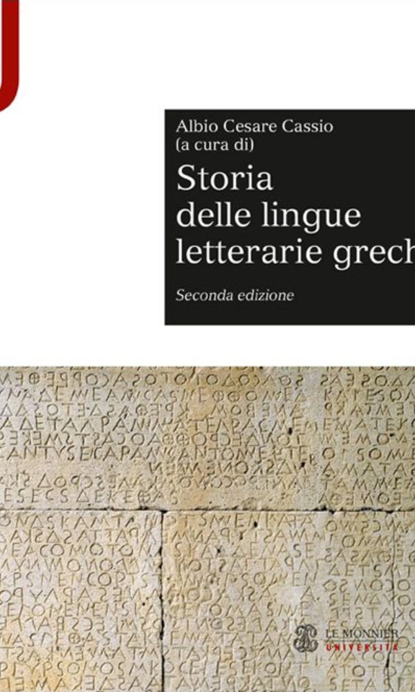 Storia delle lingue letterarie greche