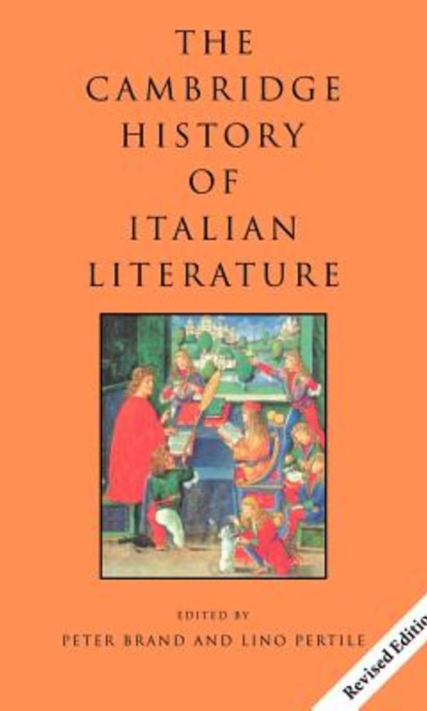 the cambridge history of italian literature