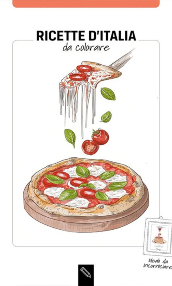 ricette d'italia da colorare. ediz. italiana e inglese