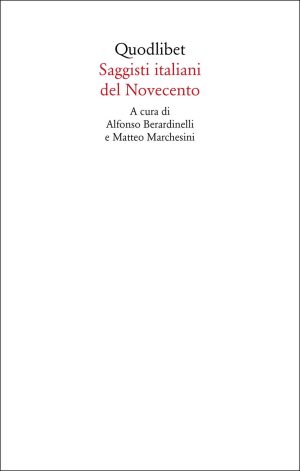 saggisti italiani del novecento