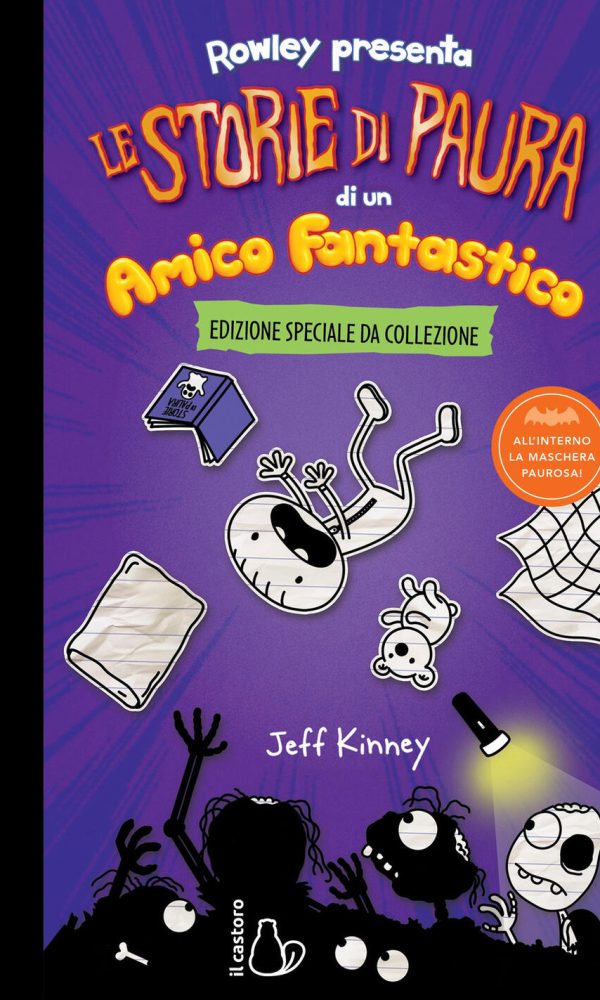 storie di paura di un amico fantastico. un libro schiappa. ediz. deluxe (le)