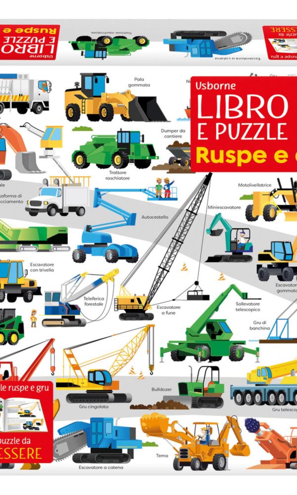 ruspe e gru. libro e puzzle. ediz. a colori. con puzzle