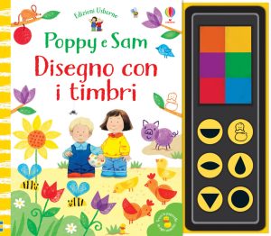 Disegno con i timbri - Poppy e Sam