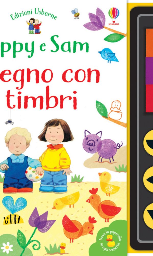 Disegno con i timbri - Poppy e Sam