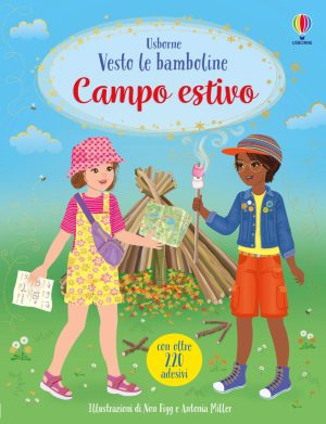 campo estivo. con adesivi. ediz. a colori
