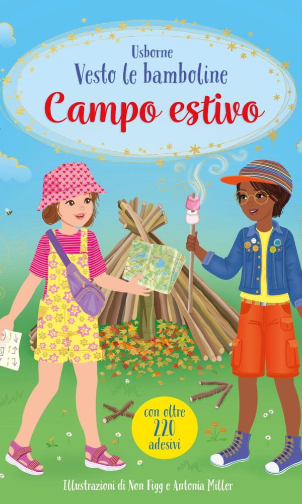 campo estivo. con adesivi. ediz. a colori