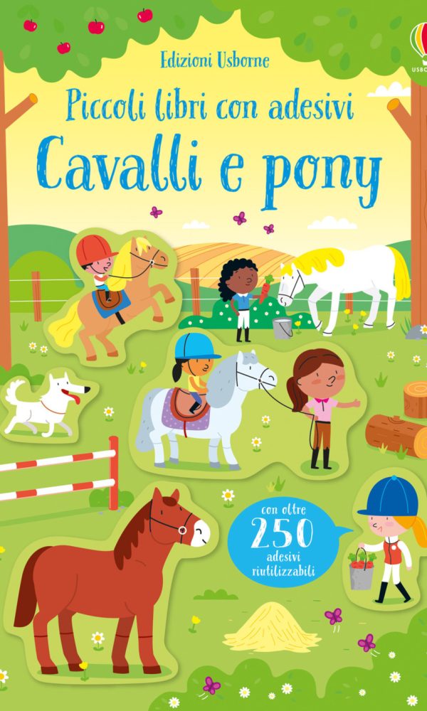 Cavalli e pony. Piccoli libri con adesivi. Ediz. a colori