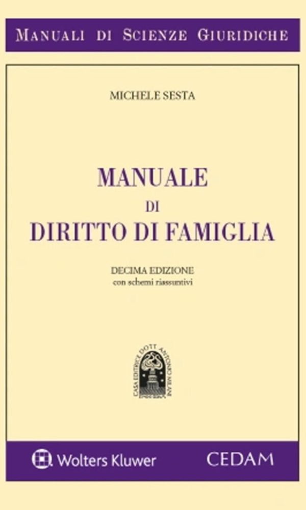 Manuale di diritto di famiglia