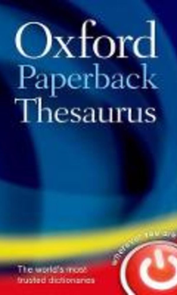 oxford paperback thesaurus