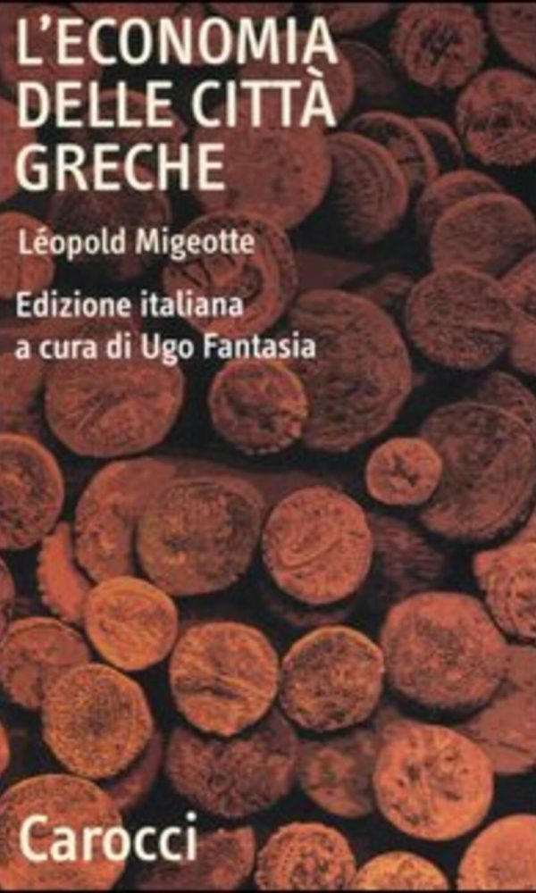 economia delle città greche. dall'età arcaica all'alto impero romano (l')