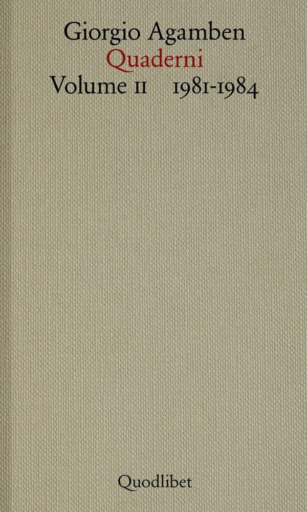 quaderni. vol. 2: 1981-1984