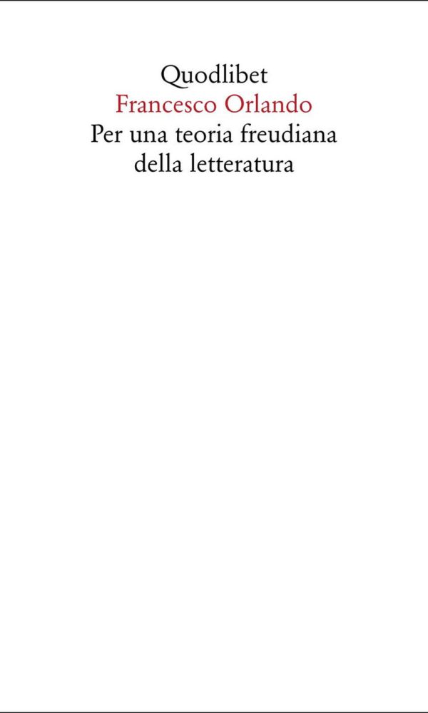 Per Una Teoria Freudiana Della Letteratura