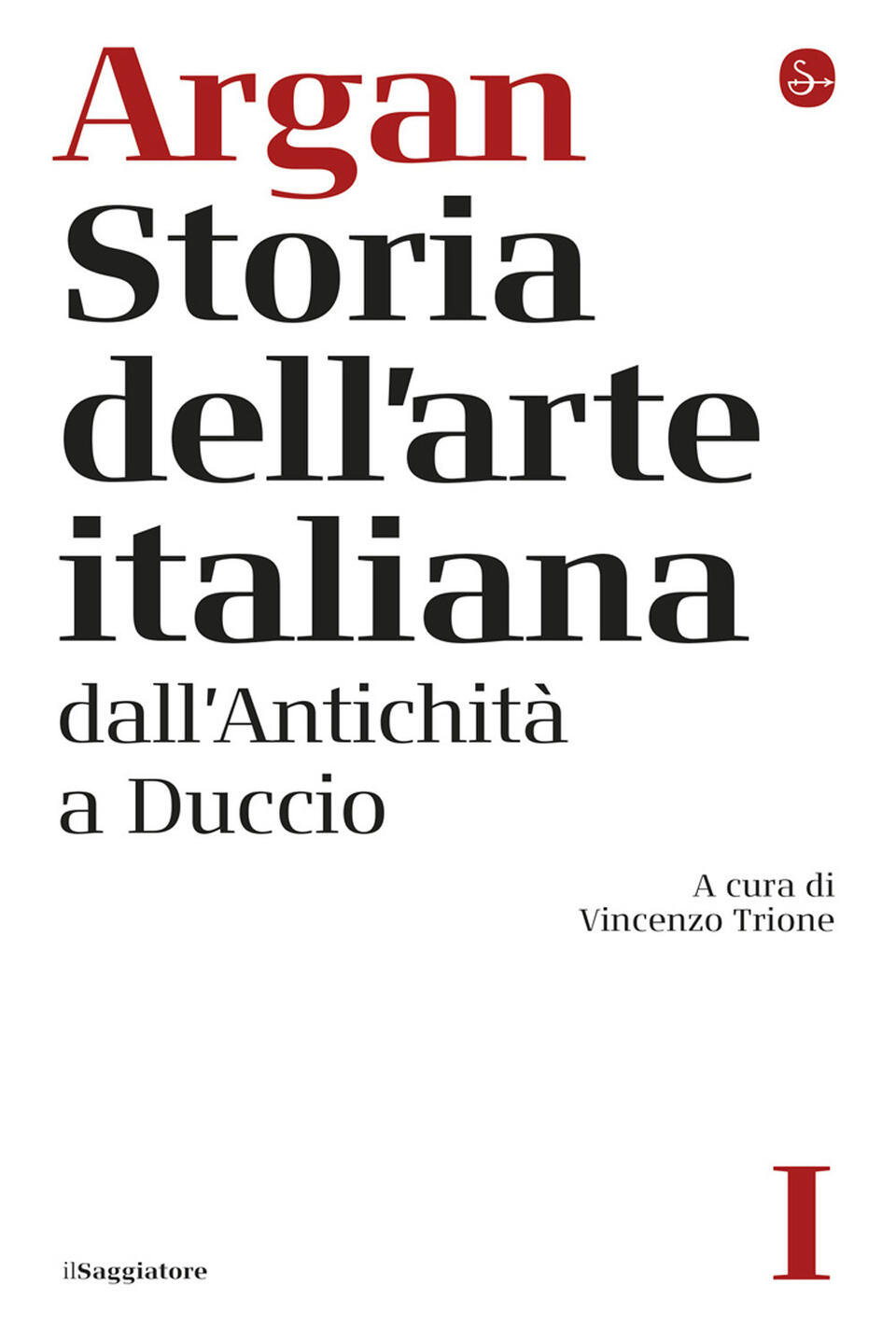 STORIA DELL'ARTE ITALIANA I