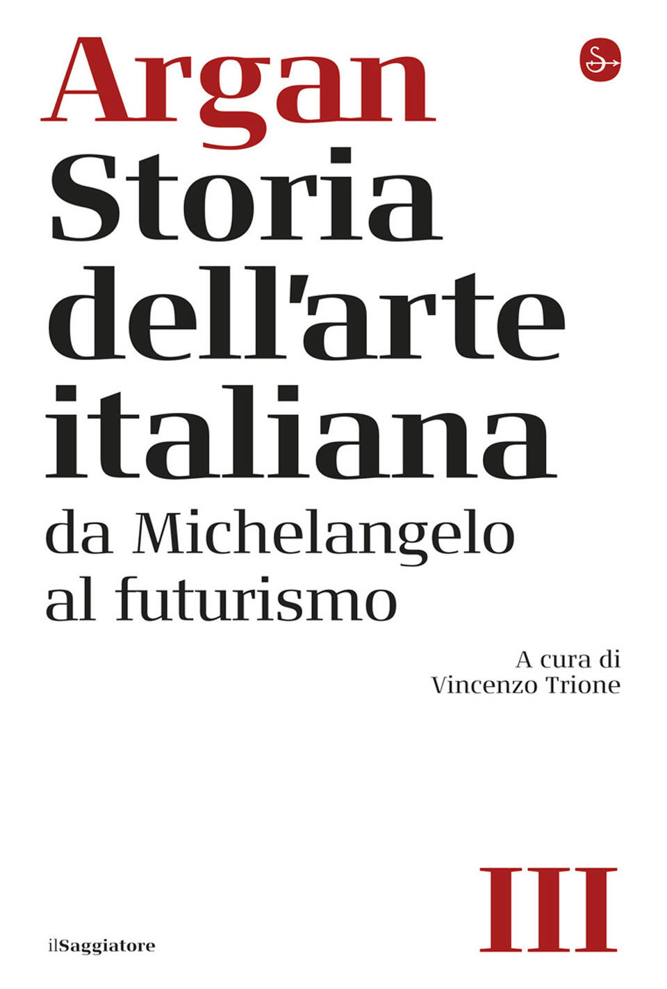 STORIA DELL'ARTE ITALIANA III