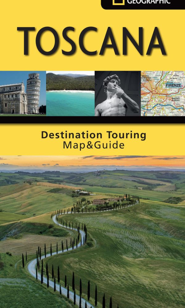 toscana. carta stradale e guida turistica. 1:200.000