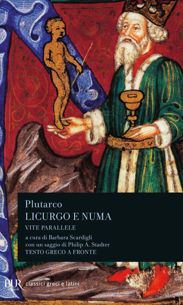 vite parallele. licurgo e numa pompilio. testo greco a fronte