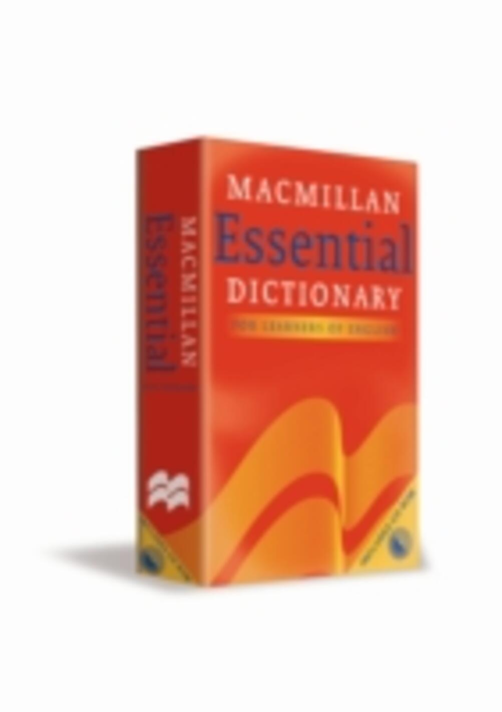 macmillan essential dictionary + cd rom