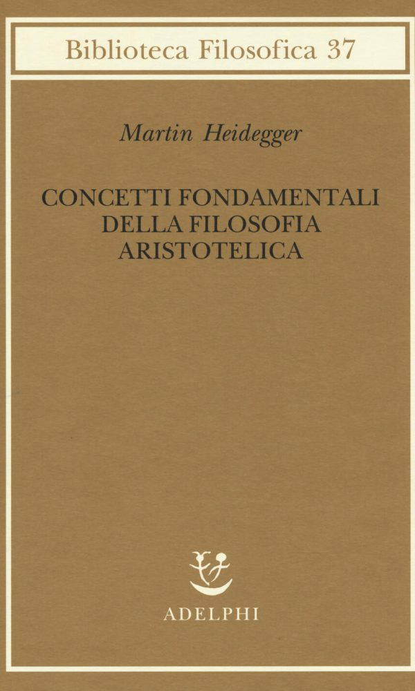 CONCETTI FONDAMENTALI DELLA FILOSOFIA ARISTOTELICA