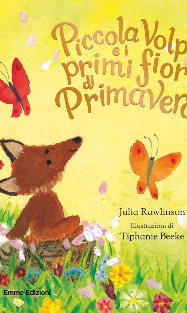 Piccola Volpe e i primi fiori di primave