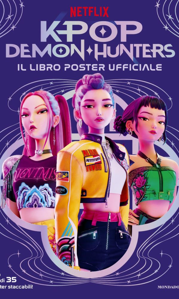 kpop demon hunters. il libro poster ufficiale