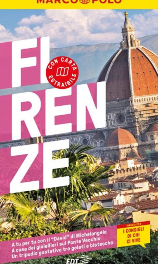 firenze. con carta geografica ripiegata