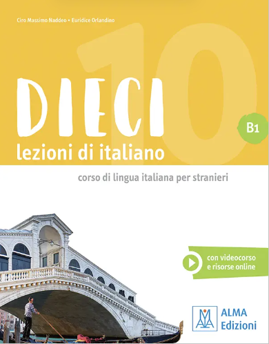 dieci. lezioni di italiano. b1