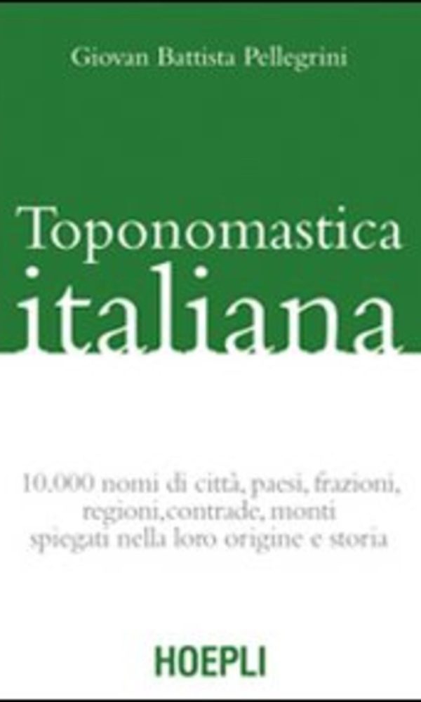 Toponomastica italiana