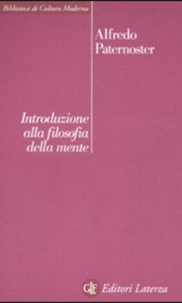 Introduzione alla filosofia della mente