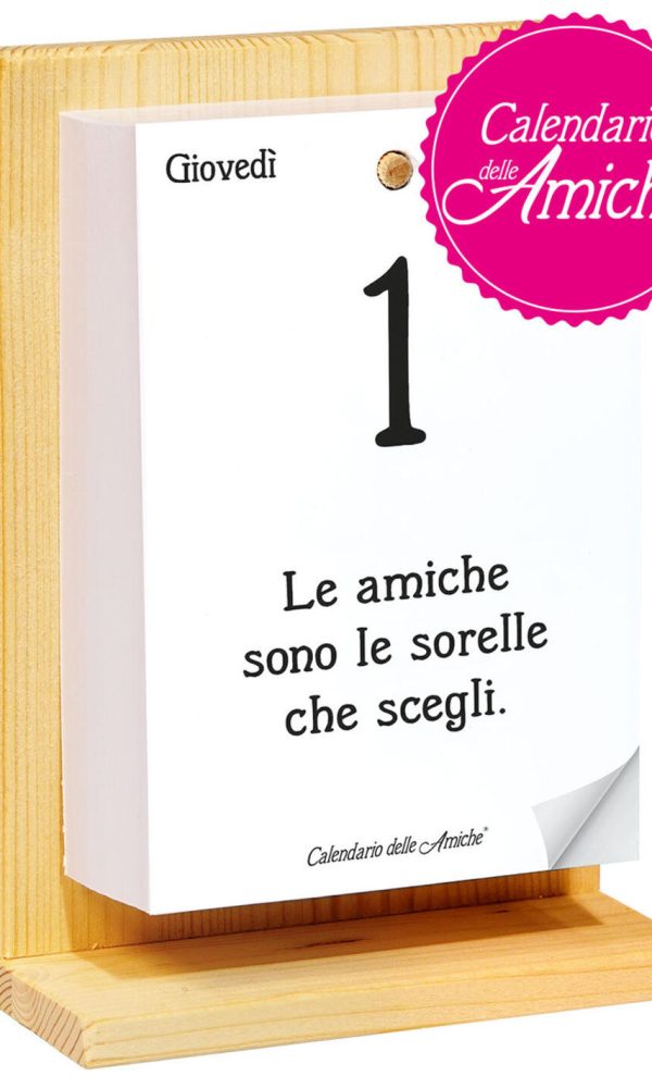 calendario delle amiche 2026 con supporto