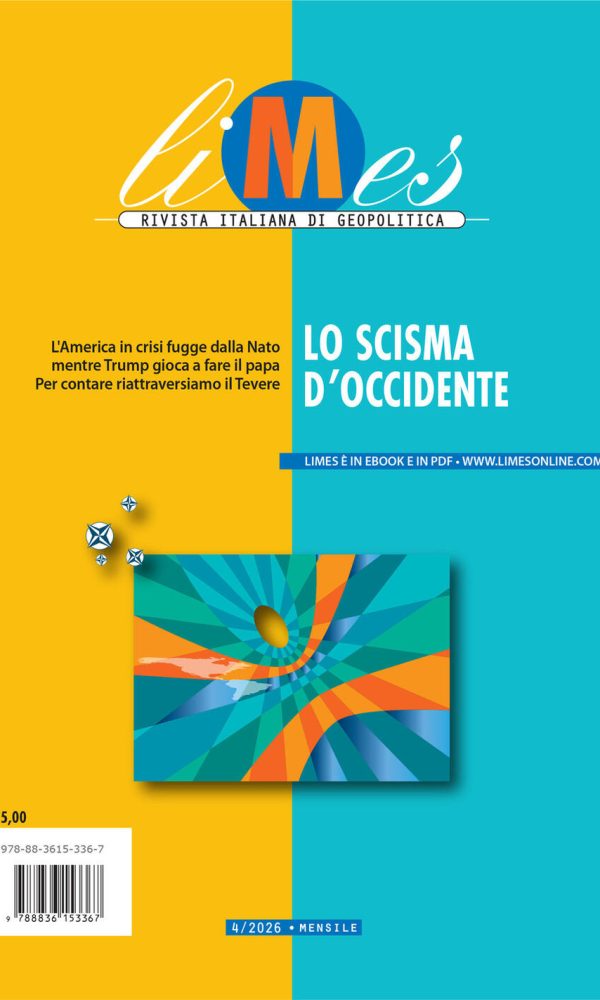 limes. rivista italiana di geopolitica (2026). vol. 4: lo scisma d'occidente