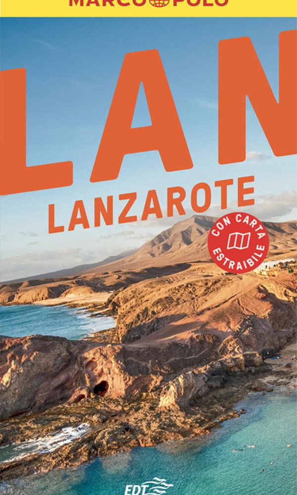 lanzarote. con carta geografica ripiegata