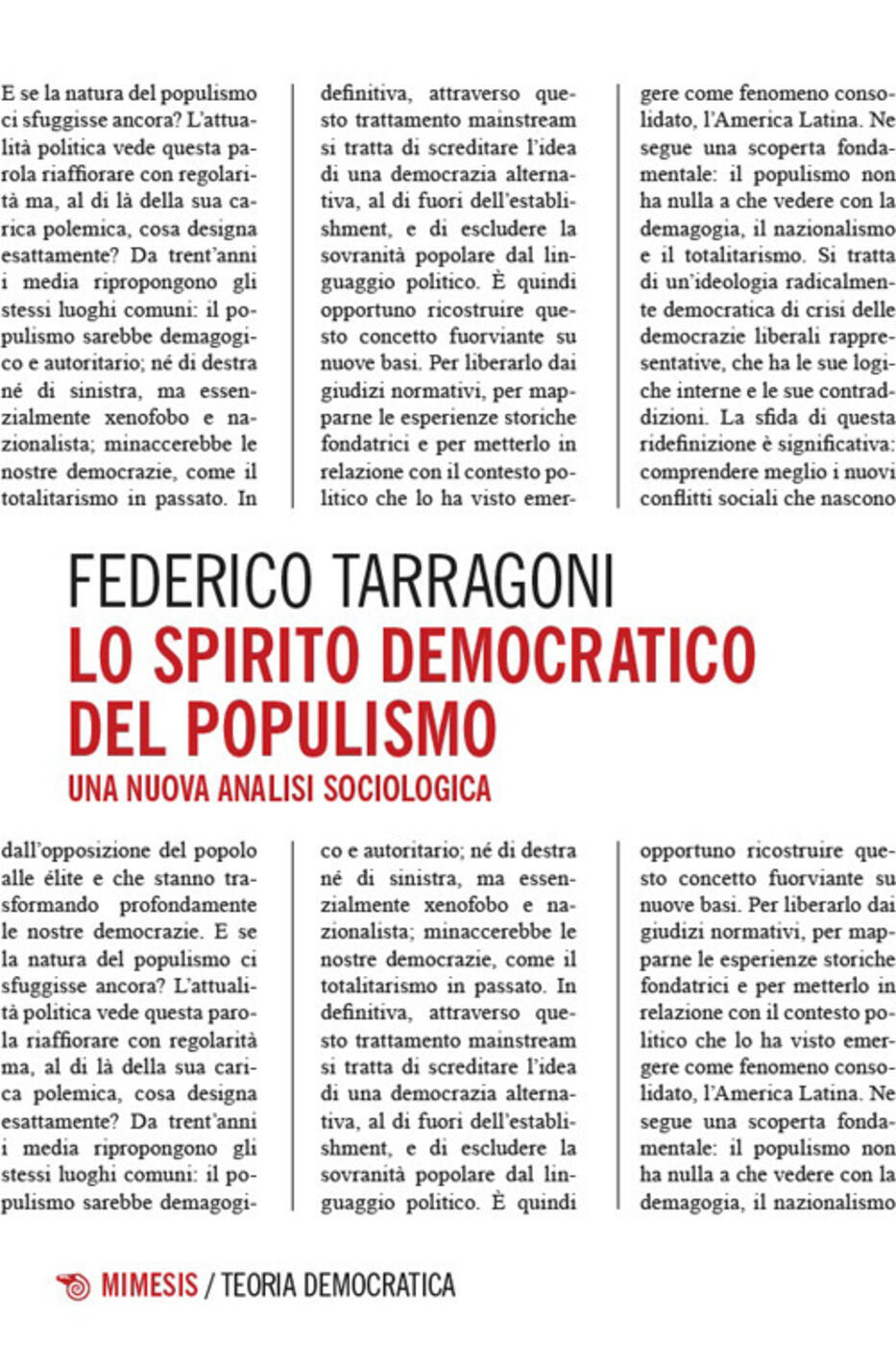 spirito democratico del populismo. una nuova analisi sociologica (lo)