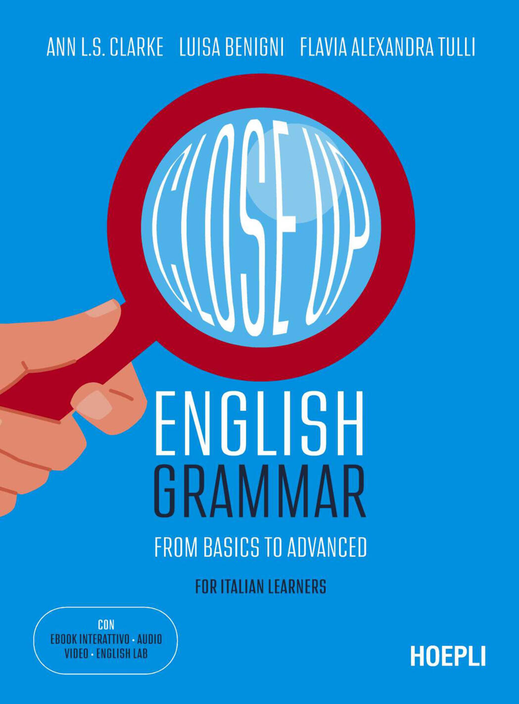 close up. english grammar. from basics to advanced. for italian learners