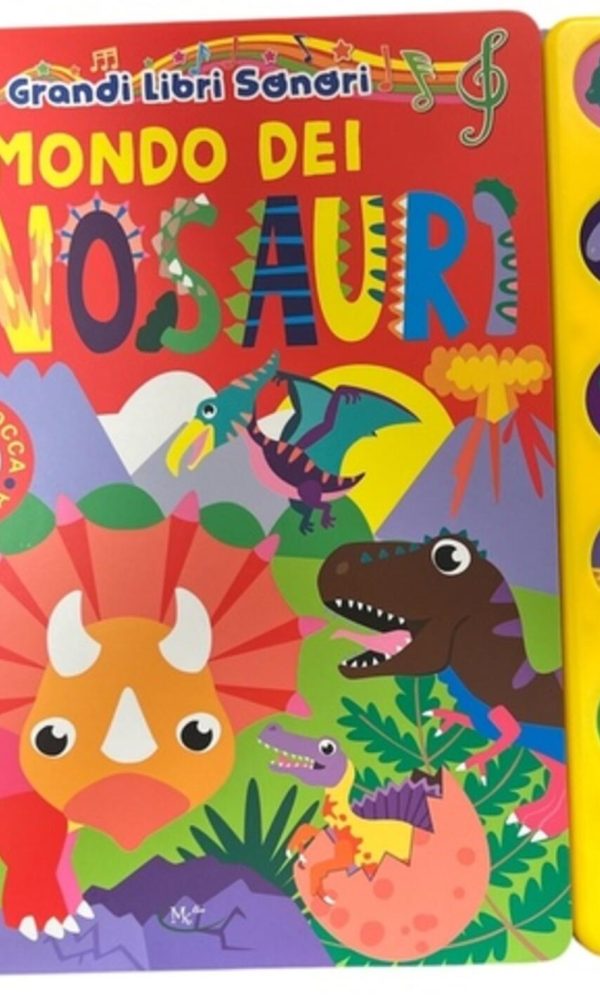 mondo dei dinosauri. grandi libri sonori. ediz. a colori